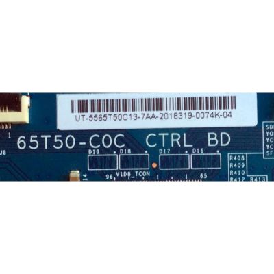 KIT DE TARJETAS PARA TV HISENSE·ROKU 4K·UHD·HDR / MAIN 233010 / RSAG7.820.8252/ROH / 233007 / FUENTE 232436 / RSAG7.820.7911/ROH / HLL-5465 / T-CON 55.65T50.C13 / 5565T50C13 / PANEL HD650S1U51-L2\S0\GM\ROH / DISPLAY T650QVN06.3 / MODELO 65R6070E 65A6100 - Imagen 5